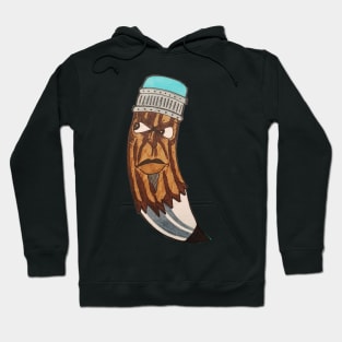 Graffiti Style Pencil Character Hoodie